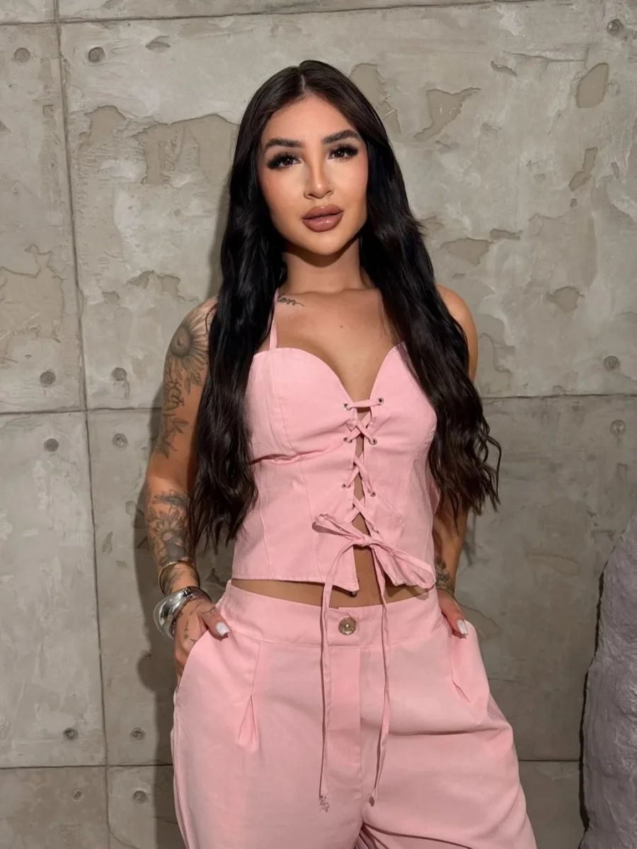 Conjunto Corset Alfaiataria — conjuntos Mireah