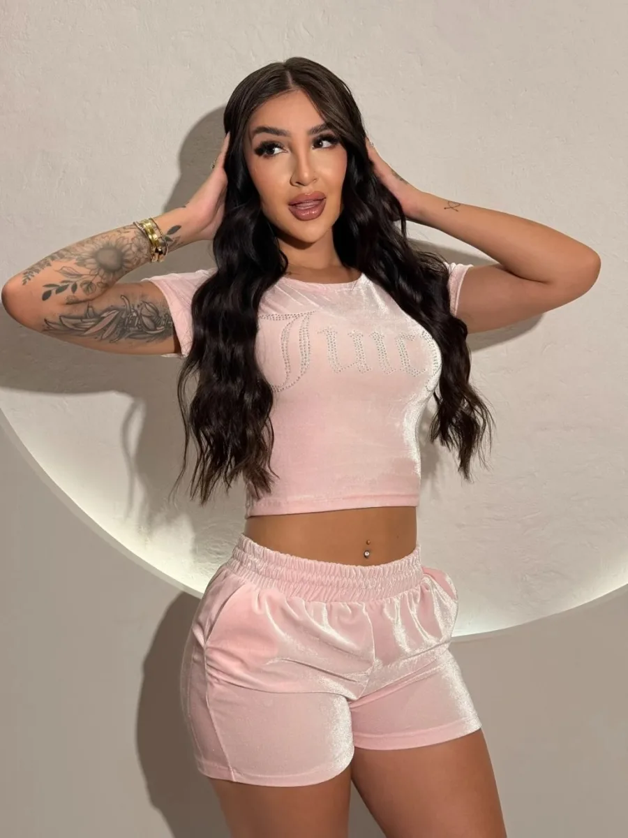 Conjunto Juicy — Versão Short — conjuntos Mireah